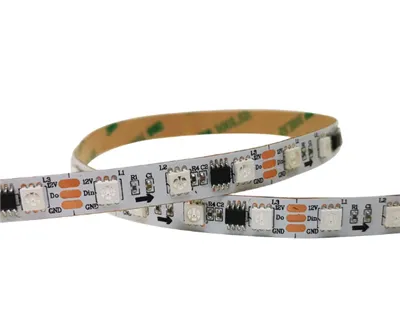 شريط مرن RGB 5050 60LEDs/M بالألوان الكاملة لإضاءة التصميم الزخرفي