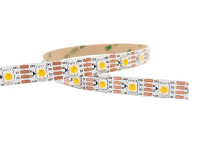 تأثيرات قابلة للعنونة شريط LED أبيض 5050 مدمج في WS2815 IC